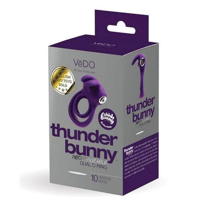VeDo Thunder Bunny Rechargeable Dual Cock Ring