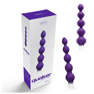 Vedo Quaker Anal Vibe Black Anal - Anal Vibrators Vedo