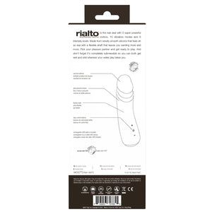 Vedo Rialto Rechargeable Realistic Dildo Vibrator Buy in Singapore LoveisLove U4Ria 