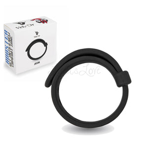 Velv'Or Rooster Jason Size Adjustable Firm Strap Design Silicone Cock Ring Brown buy in Singapore LoveisLove U4ria