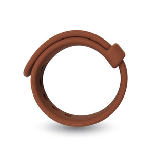 Velv'Or Rooster Jason Size Adjustable Firm Strap Design Silicone Cock Ring Brown buy in Singapore LoveisLove U4ria