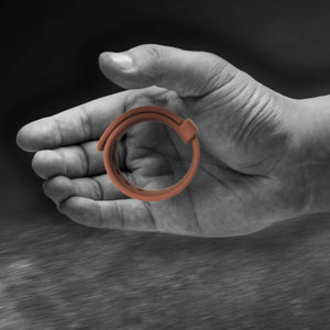Velv'Or Rooster Jason Size Adjustable Firm Strap Design Silicone Cock Ring Brown buy in Singapore LoveisLove U4ria
