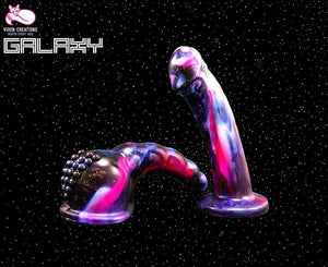 Vixen Creations Leo Vibe VixSkin Realistic Dildo Chrome Galaxy buy at LoveisLove U4Ria Singapore