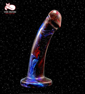 Vixen Creations Leo Vibe VixSkin Realistic Dildo Chrome Galaxy buy at LoveisLove U4Ria Singapore