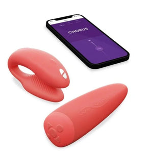 We-Vibe Chorus Couples Vibrator Crave Coral or Cosmic Dark Blue Sex Toys Singapore Couple's Vibrator Love Is Love u4ria