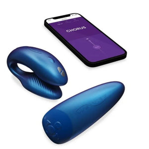 We-Vibe Chorus Couples Vibrator Crave Coral or Cosmic Dark Blue Sex Toys Singapore Couple's Vibrator Love Is Love u4ria