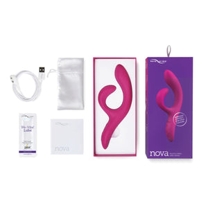 We-Vibe Nova Gen 2 App-Controlled Rabbit Vibrator Fuchsia or Midnight Blue (Authorized Dealer) Buy in Singapore LoveisLove U4Ria