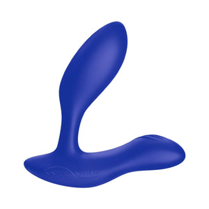 We-Vibe Vector Plus Vibrating Prostate Massager Charcoal Black or Royal Blue (Remote and App-Controlled) love is love buy sex toys in singapore u4ria loveislove