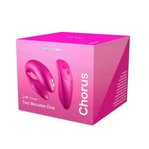 We-Vibe Chorus Couples Vibrator With New Squeeze Control *Free  Come Together Cards & Socks!