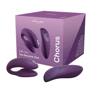 We-Vibe Chorus Couples Vibrator With New Squeeze Control *Free  Come Together Cards & Socks!