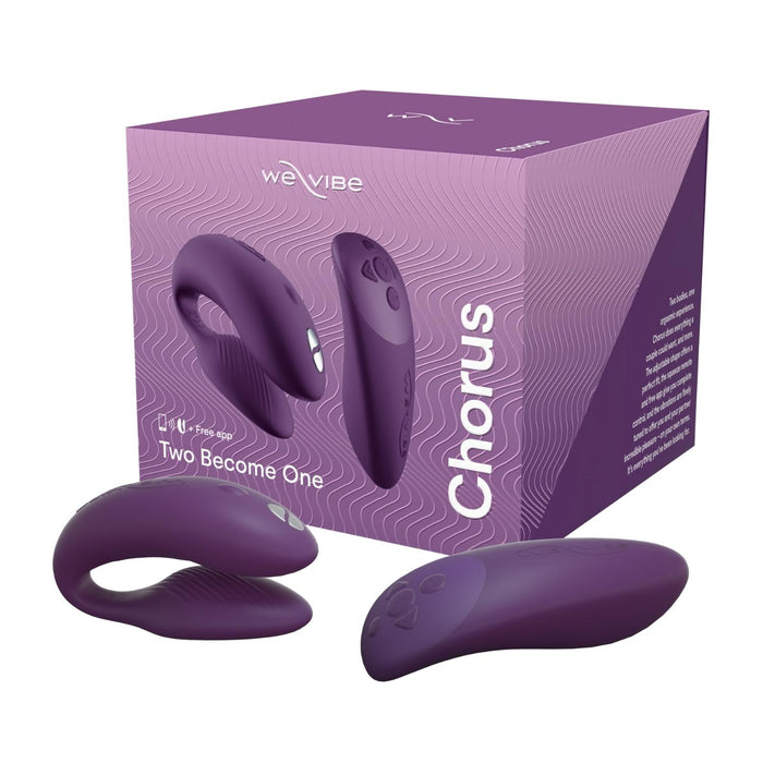 We-Vibe Chorus Couples Vibrator With New Squeeze Control *Free  Come Together Cards!