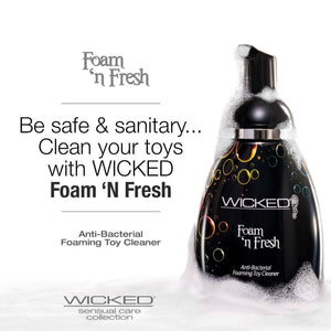 Wicked Foam 'n Fresh Anti-Bacterial Foaming Toy Cleaner 240 ml 8 oz Buy in Singapore LoveisLove U4Ria