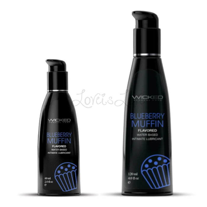 Wicked Aqua Flavored Water-Based Blueberry Muffin