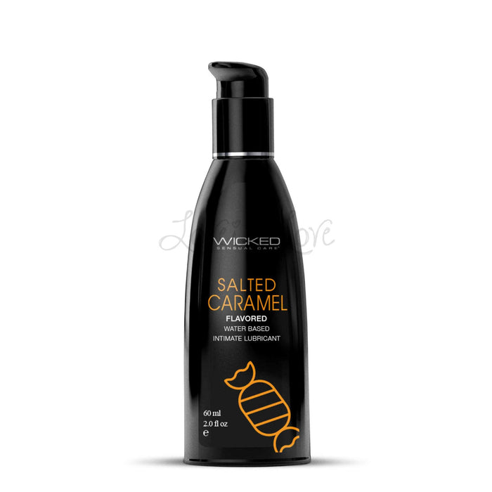 Wicked Aqua Flavored Water-Based Salted Caramel 2oz (Expiry 11/2023)