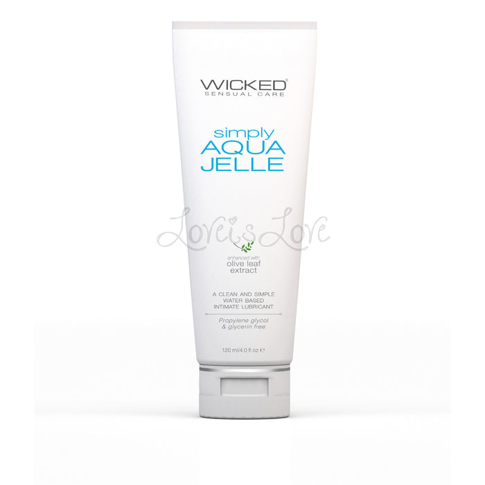 Wicked Simply Aqua Jelle 4oz 120 ml (Enhanced with Olive Leaf Extract)