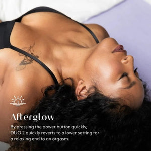 Womanizer Duo 2 Pleasure Air Dual Clitoral & G-spot Stimulator (Free Womanizer Affirmation Cards)