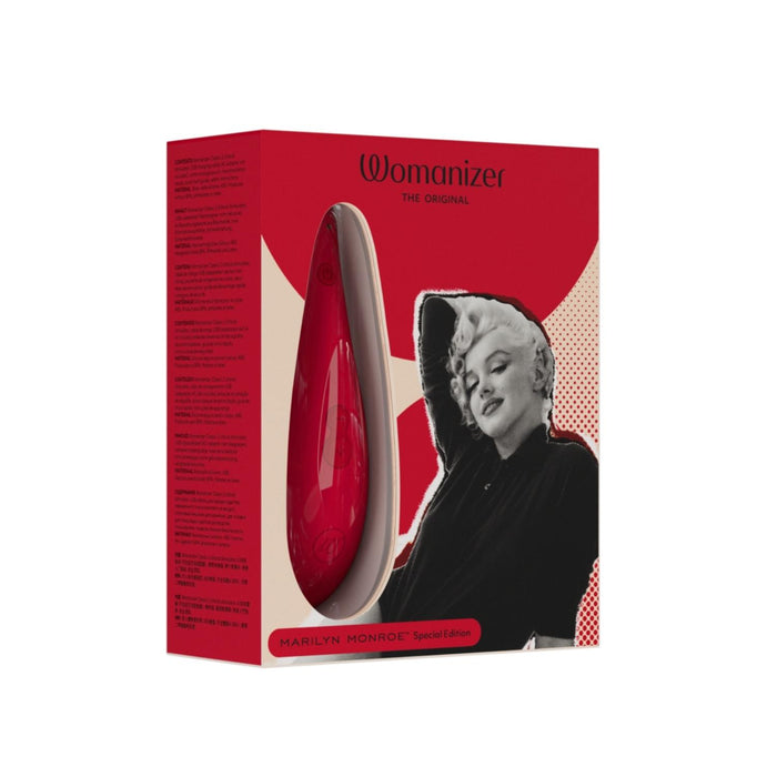 Womanizer Marilyn Monroe Limited Edition Classic 2 Clitoral Suction Vibrator (FREE Womanizer Sleep Mask Kit )