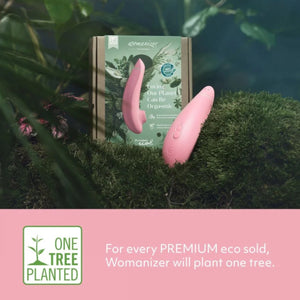 Womanizer Premium Eco Rechargeable Clitorial Stimulator Pink buy in Singapore LoveisLove U4ria
