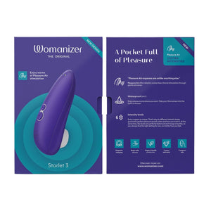 Womanizer Starlet 3 Rechargeable Clitoral Stimulator Turquoise, Indigo, Violet, Pink, Gray Love Is Love u4ria Buy In Singapore Sex Toys