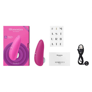 Womanizer Starlet 3 Rechargeable Clitoral Stimulator Turquoise, Indigo, Violet, Pink, Gray Love Is Love u4ria Buy In Singapore Sex Toys