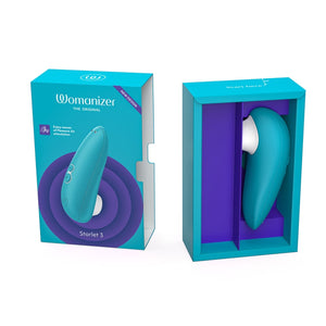 Womanizer Starlet 3 Rechargeable Clitoral Stimulator Turquoise, Indigo, Violet, Pink, Gray Love Is Love u4ria Buy In Singapore Sex Toys