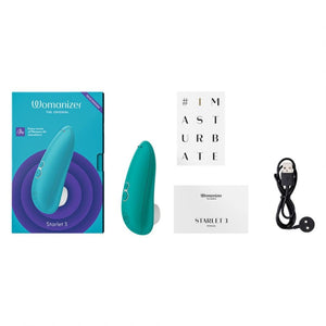 Womanizer Starlet 3 Rechargeable Clitoral Stimulator Turquoise, Indigo, Violet, Pink, Gray Love Is Love u4ria Buy In Singapore Sex Toys