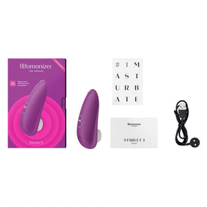 Womanizer Starlet 3 Rechargeable Clitoral Stimulator Turquoise, Indigo, Violet, Pink, Gray Love Is Love u4ria Buy In Singapore Sex Toys