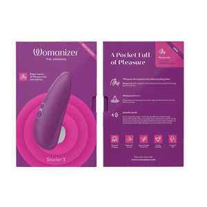 Womanizer Starlet 3 Rechargeable Clitoral Stimulator Turquoise, Indigo, Violet, Pink, Gray Love Is Love u4ria Buy In Singapore Sex Toys