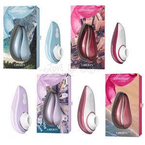 Womanizer Liberty Lilac or Power Blue or Red Wine or Pink Rose Buy in Singapore LoveisLove U4ria 
