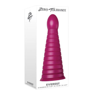 Zero Tolerance Everest Butt Plug Burgundy 10.25 Inch Buy in Singapore LoveisLove U4Ria 