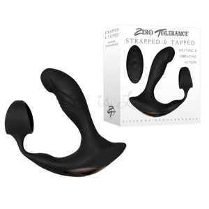 Zero Tolerance Strapped and Tapped Heating Vibrating Prostate Massager Buy in Singapore LoveisLove U4Ria 