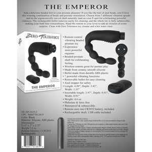 Zero Tolerance The Emperor Remote-Controlled Beaded Prostate Massager Buy in Singapore LoveisLove U4Ria 