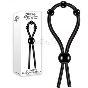 Zero Tolerance Ultimate Silicone Lasso Black Buy in Singapore LoveisLove U4Ria 