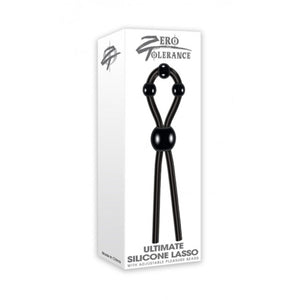 Zero Tolerance Ultimate Silicone Lasso Black Buy in Singapore LoveisLove U4Ria 