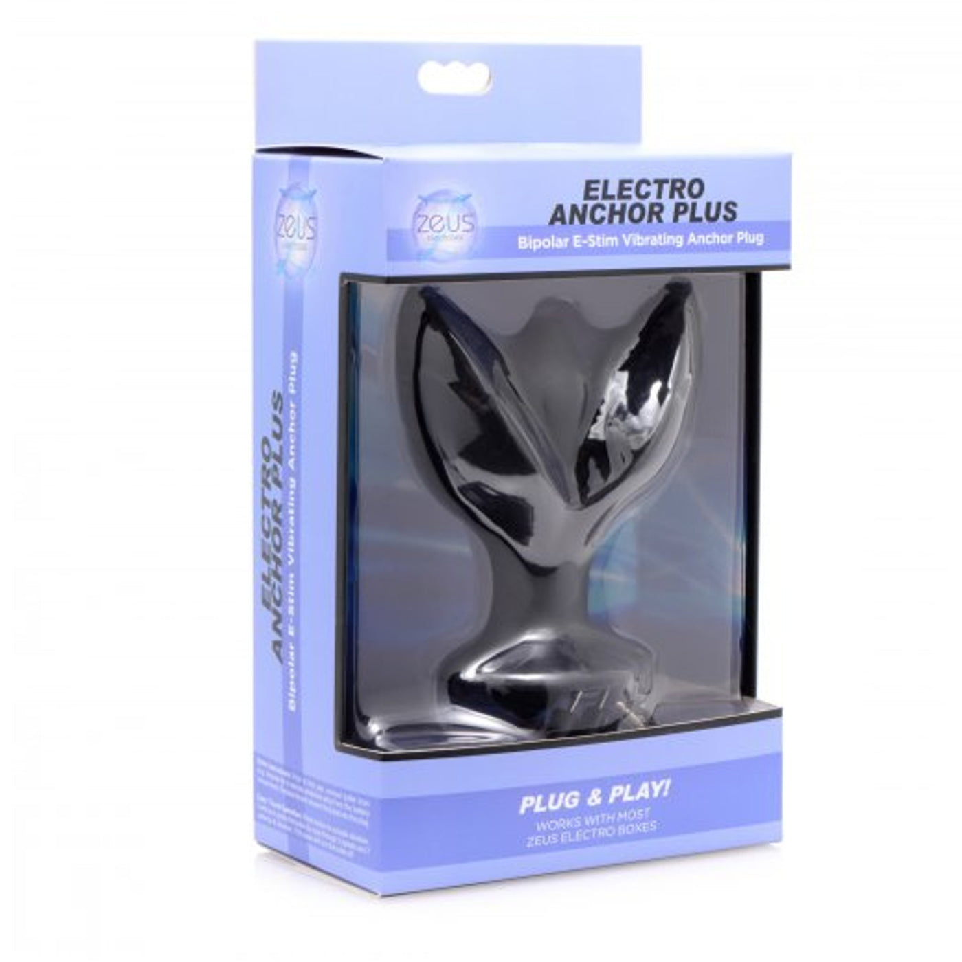 Zeus Electro Anchor E-Stim Vibrating Anal Plug (Limited Period Sale) Love is Love Zeus Electro Anchor E-Stim Vibrating Anal Plug (Limited Period Sale) Love is Love