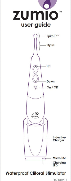 Zumio E Clitoral Stimulator (Highest Intensity With ELLIPTICAL Rotation)