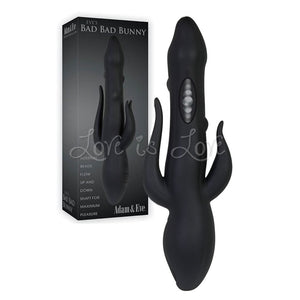 Adam & Eve Eve's Bad Bad Bunny with Massaging Beads Vibrators - Rabbit Vibrators Adam & Eve 