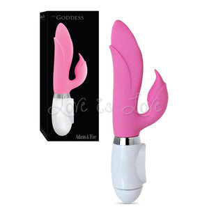 Adam & Eve The Goddess Pink (Retail Rabbit Vibrator Best Seller) Vibrators - Rabbit Vibrators Adam & Eve 