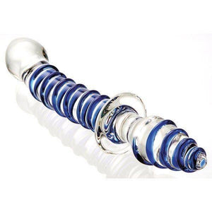 Adam & Eve Twisted Love Glass Dildo Dildos - Glass/Ceramic/Metal Adam & Eve 