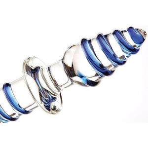 Adam & Eve Twisted Love Glass Dildo Dildos - Glass/Ceramic/Metal Adam & Eve 