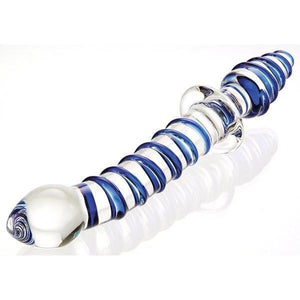 Adam & Eve Twisted Love Glass Dildo Dildos - Glass/Ceramic/Metal Adam & Eve 