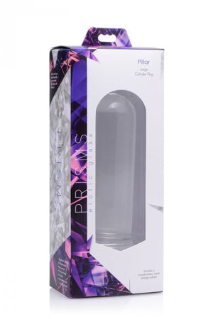 Prisms Erotic Glass Pillar Large Cylinder Plug buy at LoveisLove U4Ria Singapore