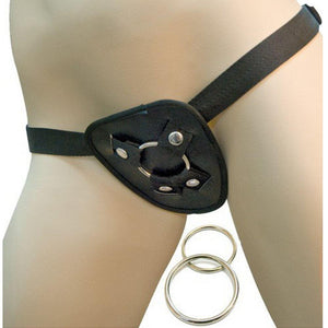 All American Whoppers 7 Inch Dong With Harness Strap-Ons & Harnesses - Strap-On Kits Nasstoys 