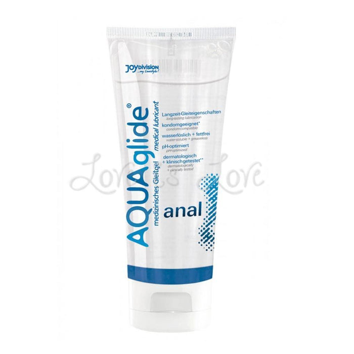 Aquaglide Anal Water-Based Lubricant Gel 100 ml