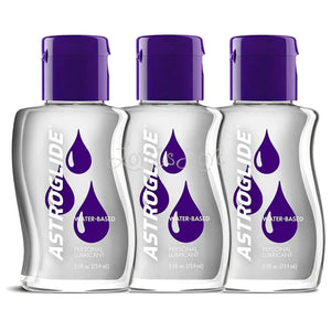 Astroglide Water-based Lubricant 2.5 oz or 5 oz (New Packaging - Newly Replenished on Apr 19) Lubes & Toy Cleaners - Water Based Astroglide 2.5 fl oz (73.9 ml)