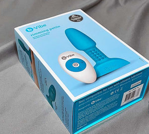 b-Vibe Rimming Petite Remote Rotating Vibrating Control Plug Black or Teal