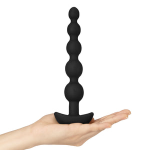 B-Vibe Remote Control Cinco Anal Beads Black Anal - Premium Luxury Anal Toys b-Vibe 