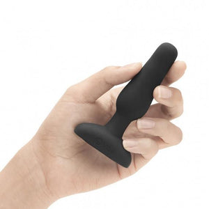 b-Vibe Remote Control Novice Vibrating Silicone Plug Black or Fuchsia (Newly Replenished on Jan 19) Anal - Anal Vibrators b-Vibe 