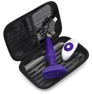 b-Vibe Remote Control Trio Vibrating Silicone Plug Black Or Purple ( Newly Replenished on Jan 19) Anal - Premium Luxury Anal Toys b-Vibe 