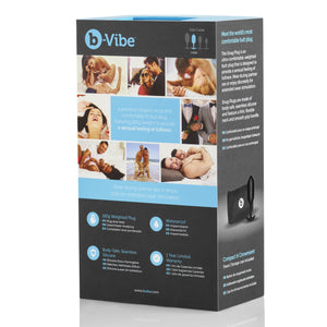 b-Vibe Snug Plug 3 Silicone 180 Grams Weighted Balls Plug Black Or Teal Anal b-Vibe 